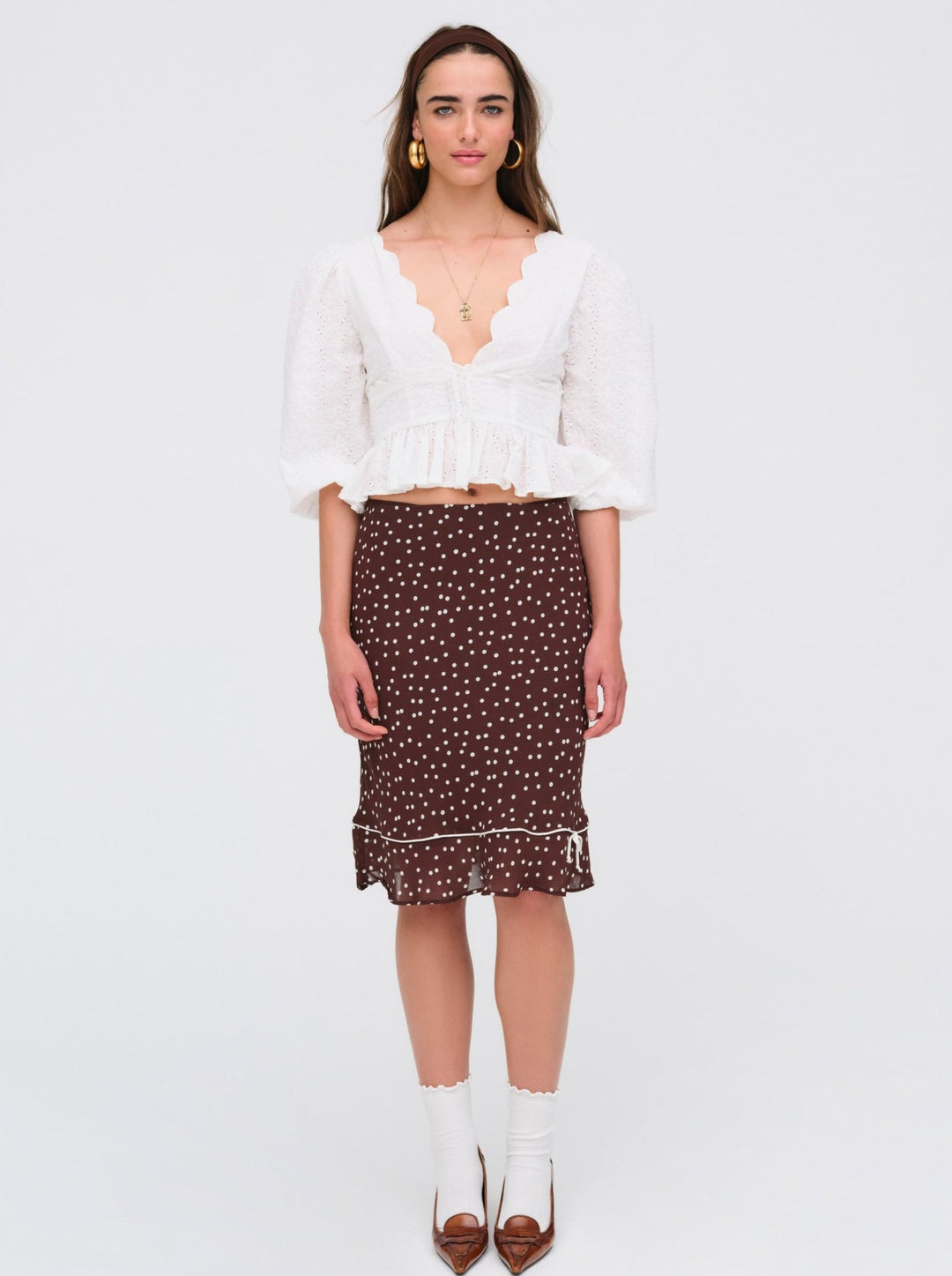 Marseille Top - White | For Love and Lemons