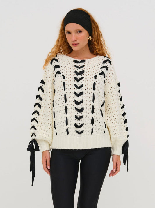 Laurel Sweater - Black | For Love and Lemons