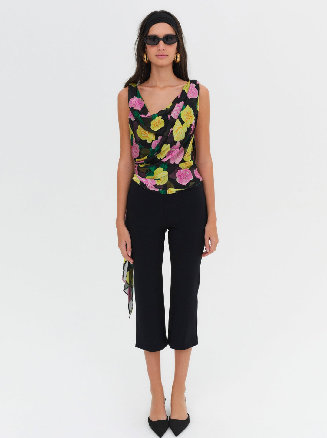 Zoey Top - Black | For Love and Lemons