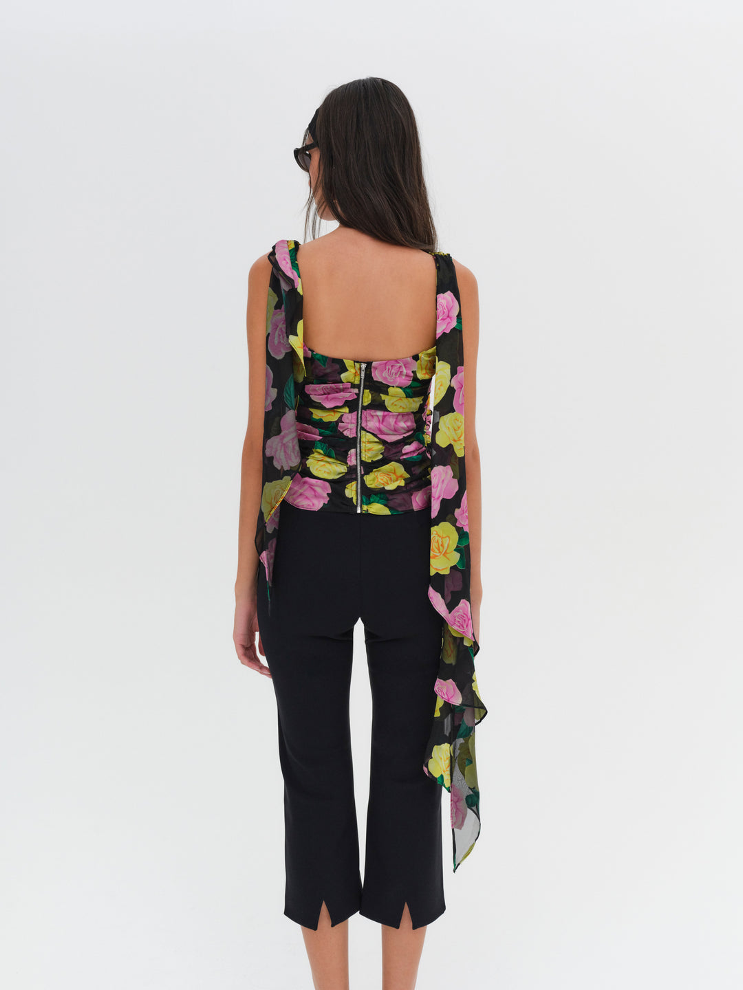 Zoey Top - Black | For Love and Lemons