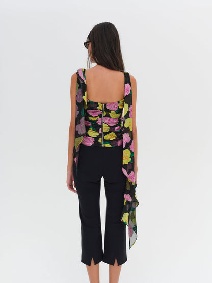Zoey Top - Black | For Love and Lemons