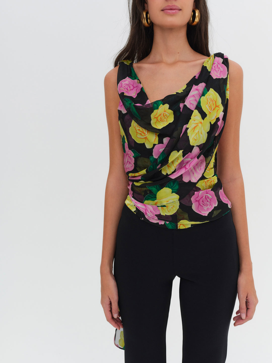 Zoey Top - Black | For Love and Lemons