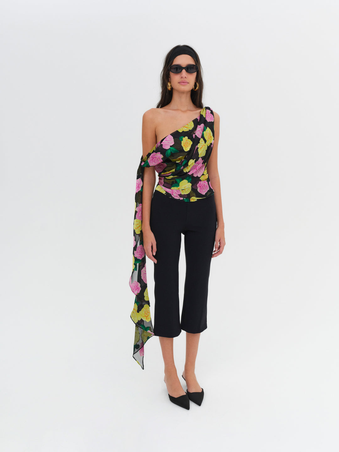 Zoey Top - Black | For Love and Lemons