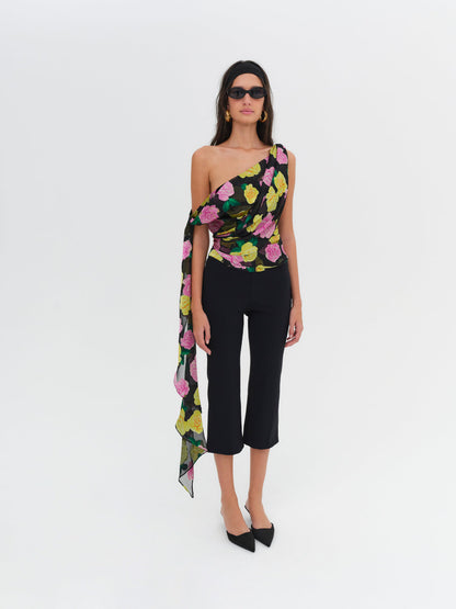 Zoey Top - Black | For Love and Lemons