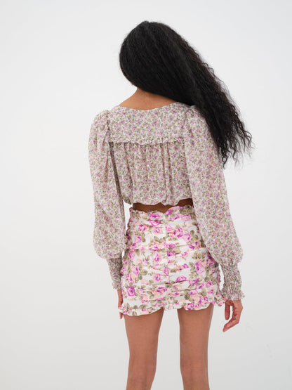 Milani Top - White | For Love and Lemons