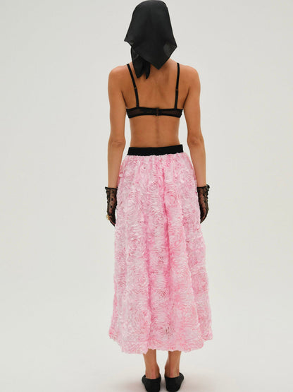 Nicolette Bra Top - Pink | For Love and Lemons