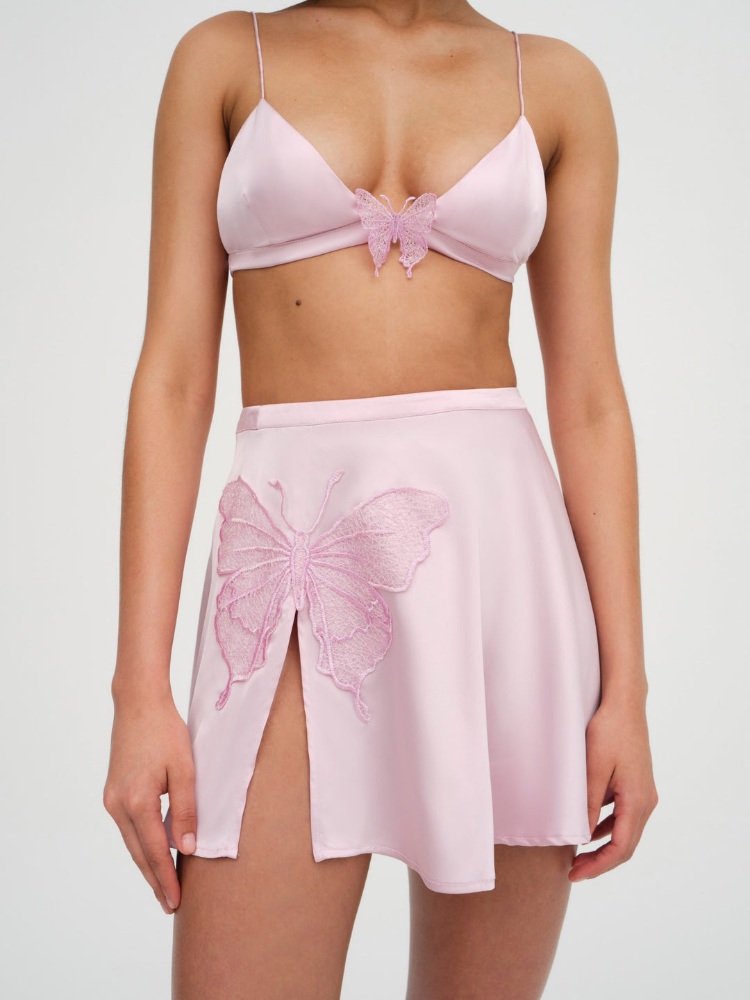 Truette Bralette Top - Pink | For Love and Lemons