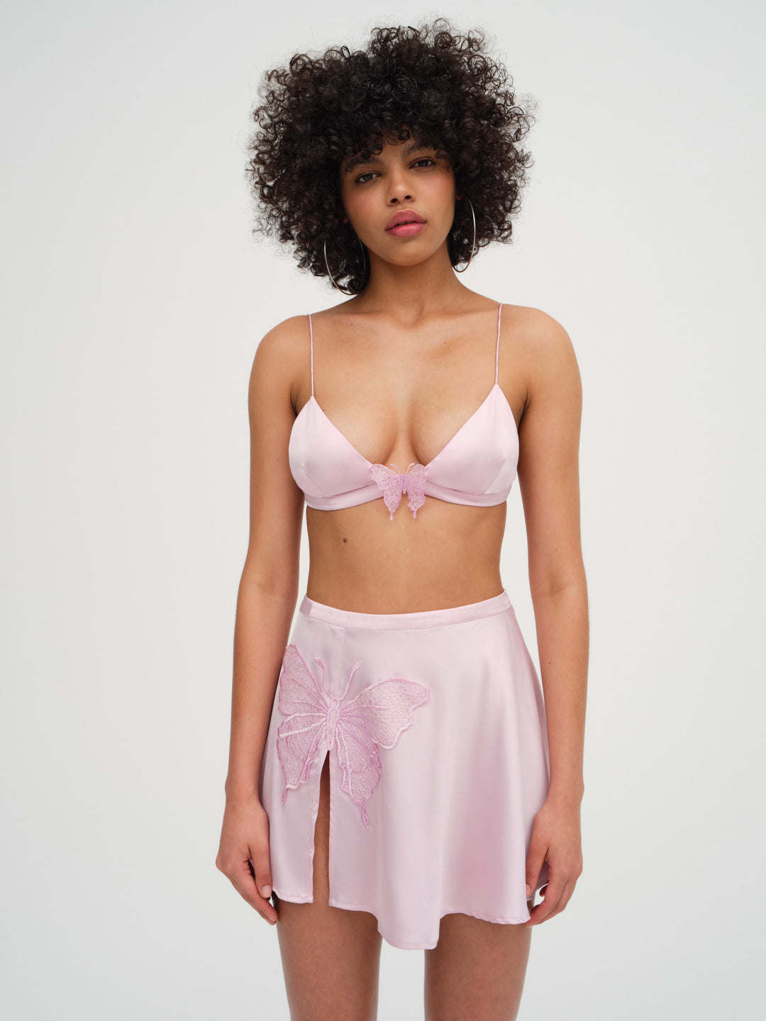 Truette Bralette Top - Pink | For Love and Lemons