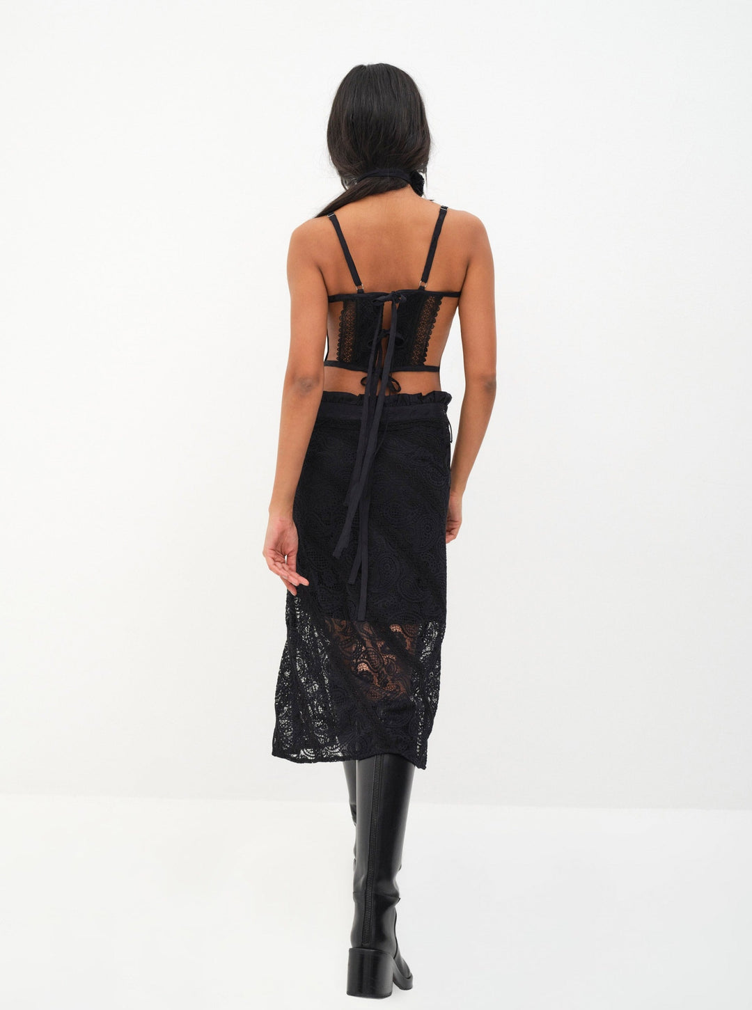 Danielle Top - Black | For Love and Lemons