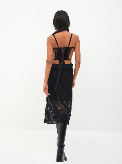Danielle Top - Black | For Love and Lemons