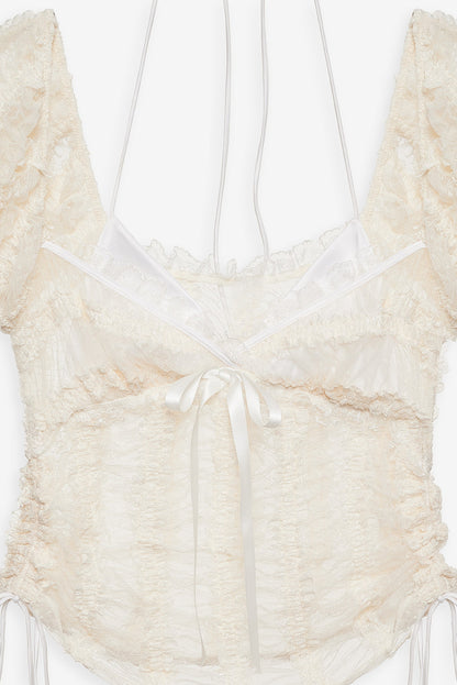 Romy Top - White | For Love and Lemons