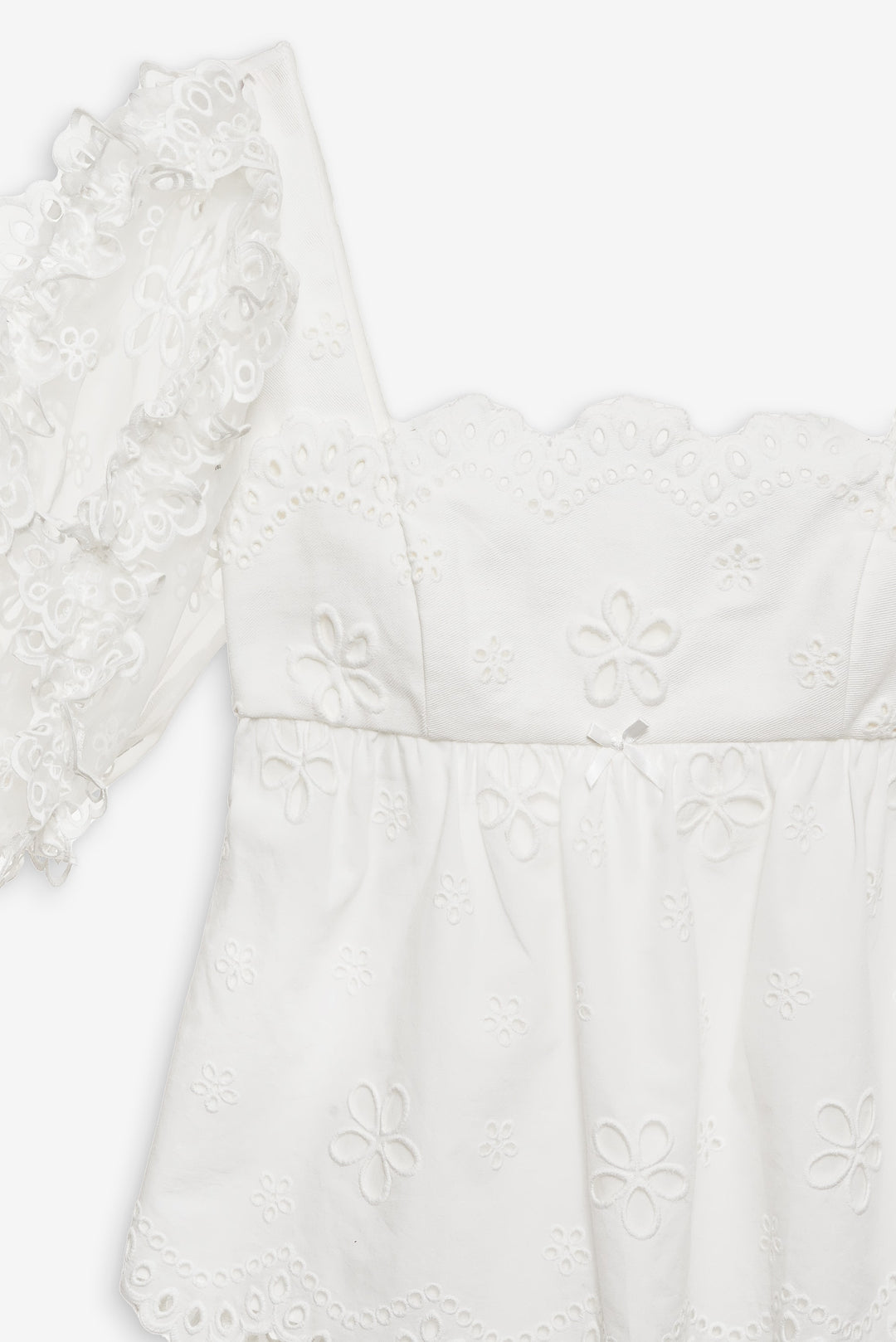 Daisy Eyelet Top - White | For Love and Lemons