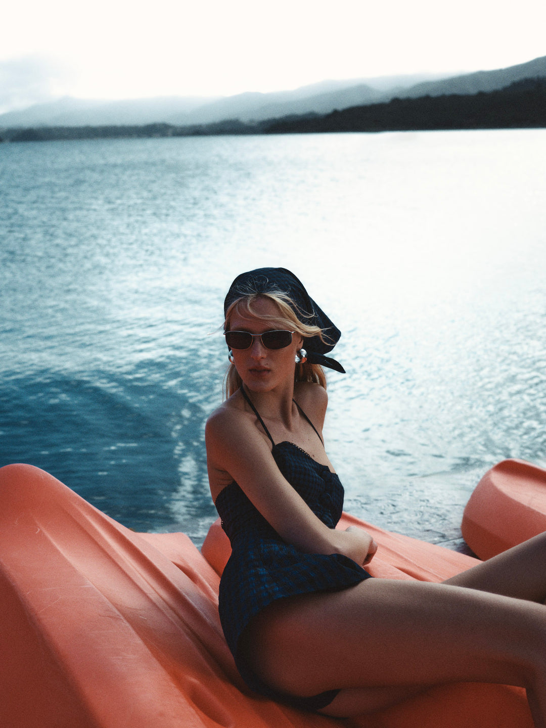 Blue River Top - Navy | For Love and Lemons