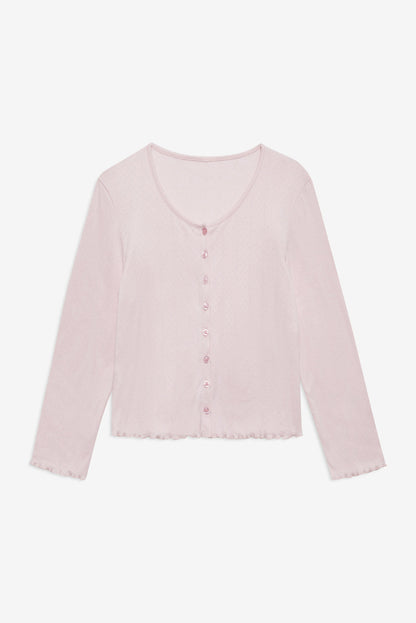Elliana Cardigan - Dusty Pink | For Love and Lemons