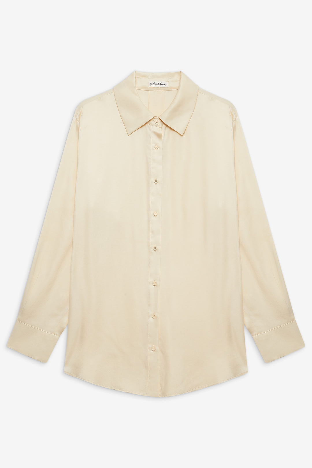 Clarabell Button Down Shirt - Yellow | For Love and Lemons