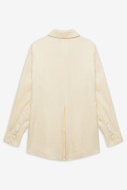 Clarabell Button Down Shirt - Yellow | For Love and Lemons