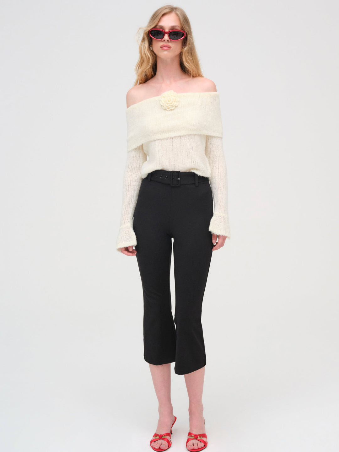 Aspen Knit Top - Cream | For Love and Lemons