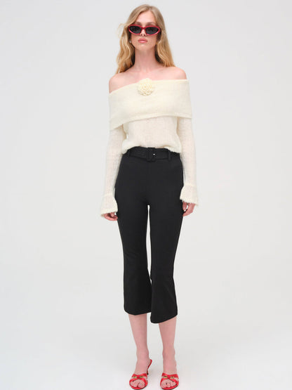 Aspen Knit Top - Cream | For Love and Lemons