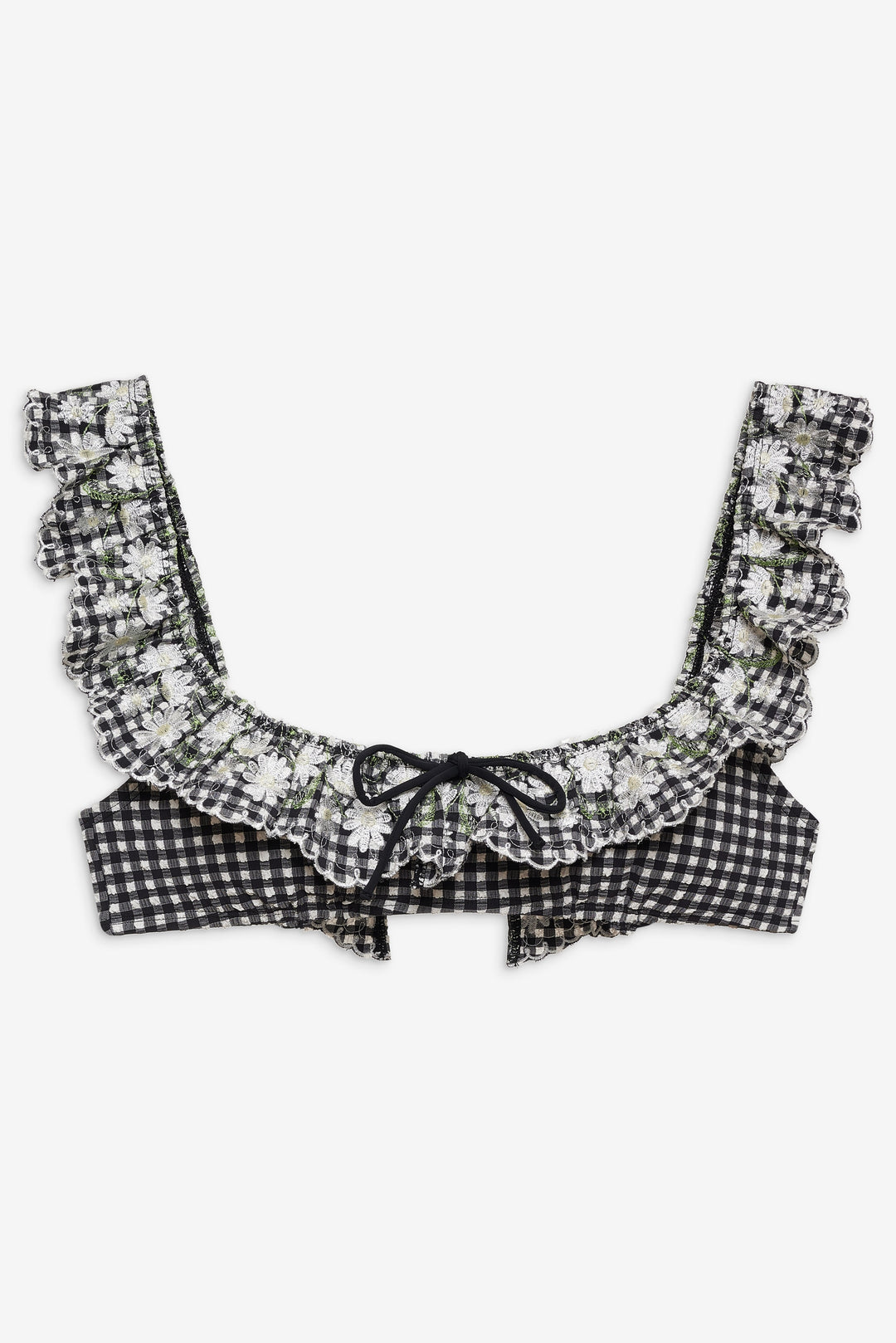 Daisy Lane Bikini Top - Black | For Love and Lemons