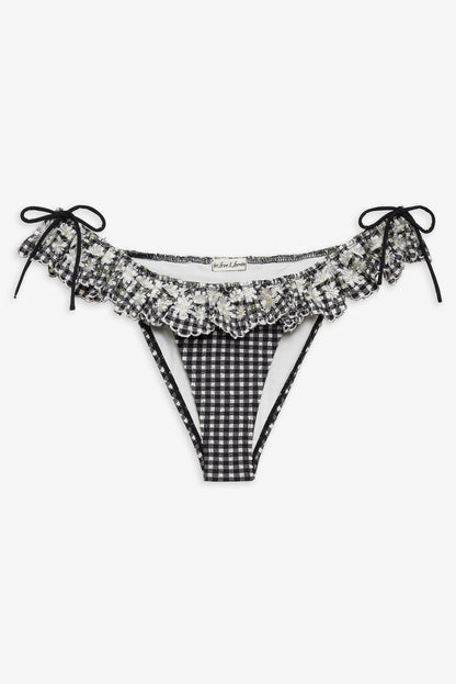 Daisy Lane Bikini Bottom - Black | For Love and Lemons