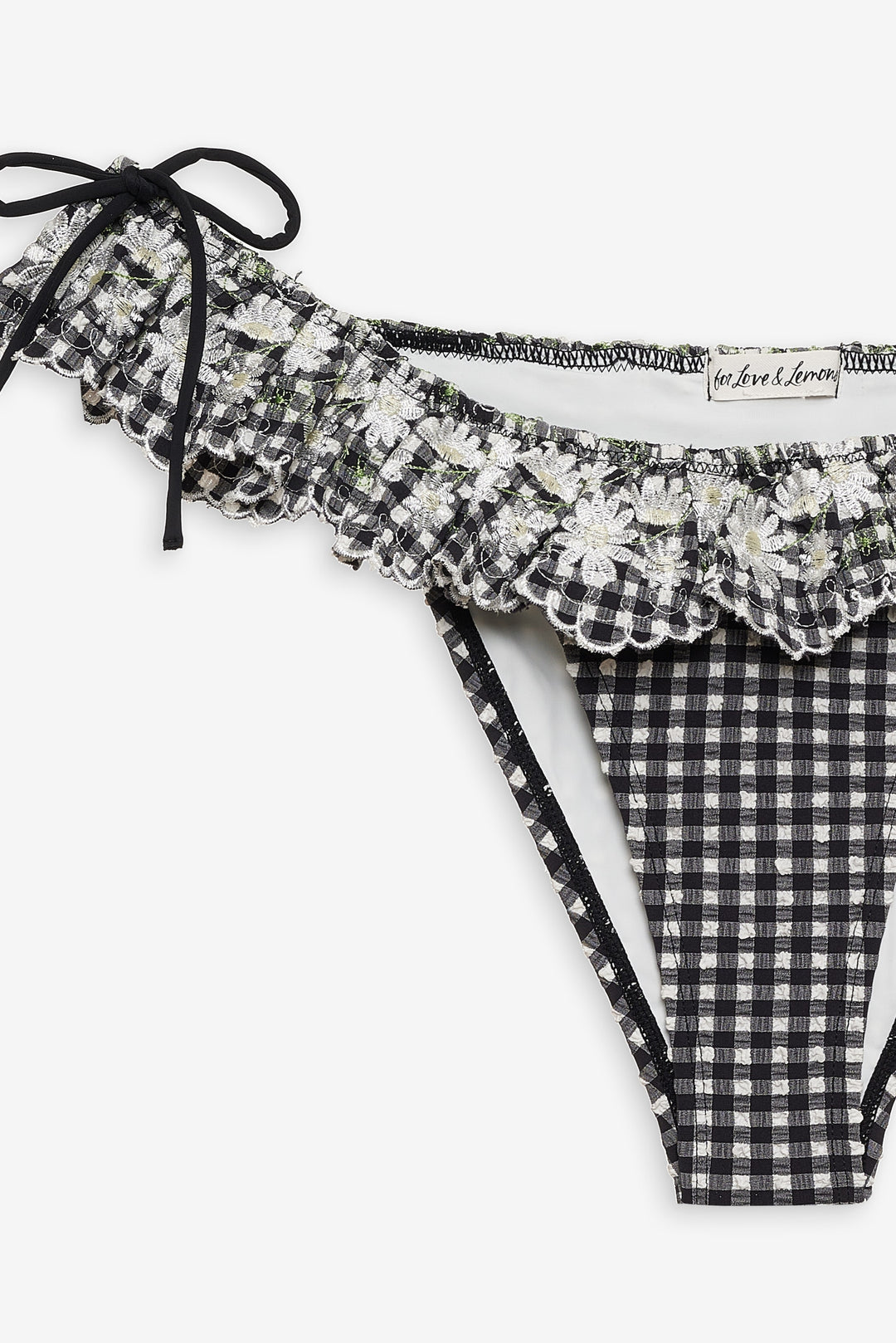 Daisy Lane Bikini Bottom - Black | For Love and Lemons