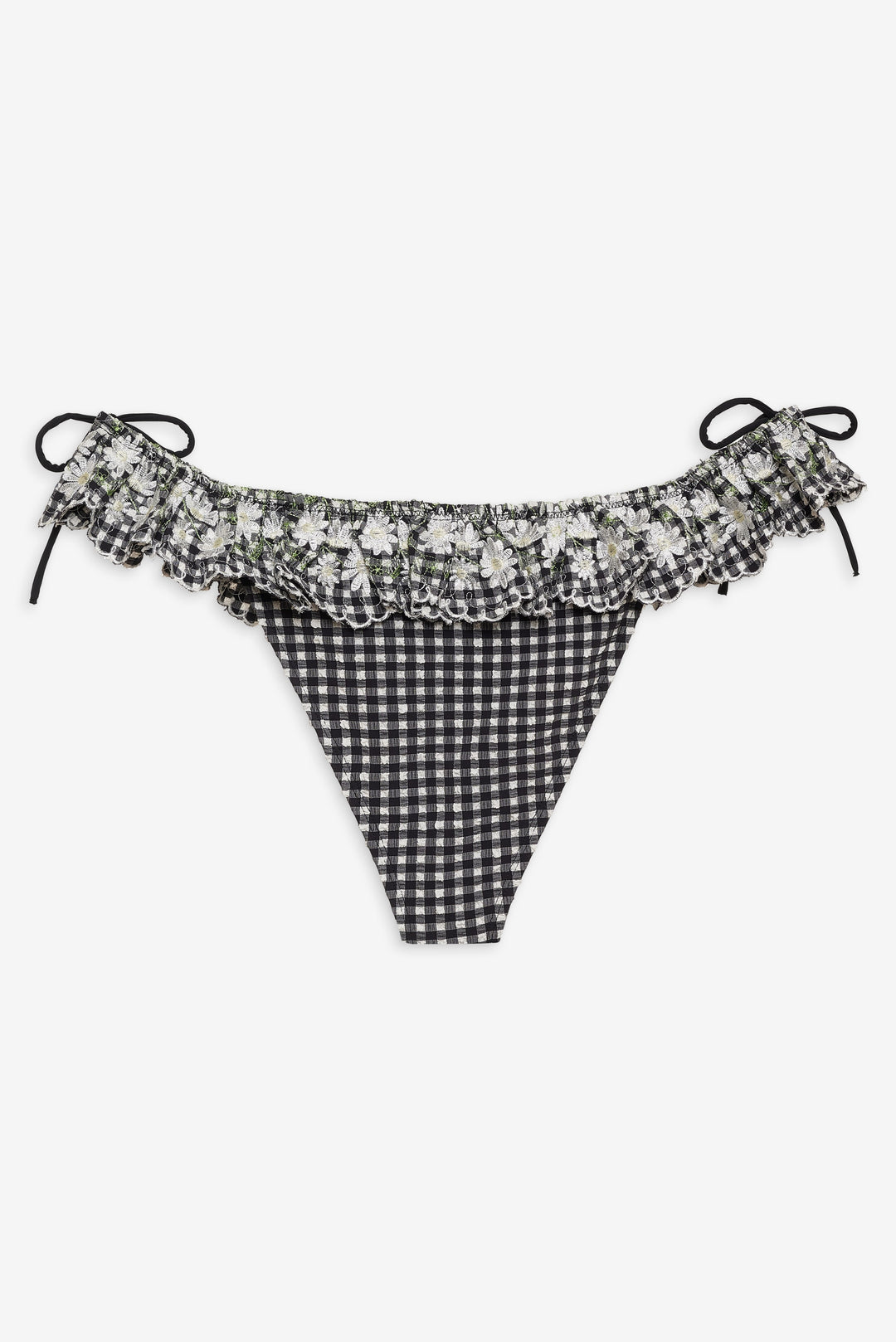 Daisy Lane Bikini Bottom - Black | For Love and Lemons