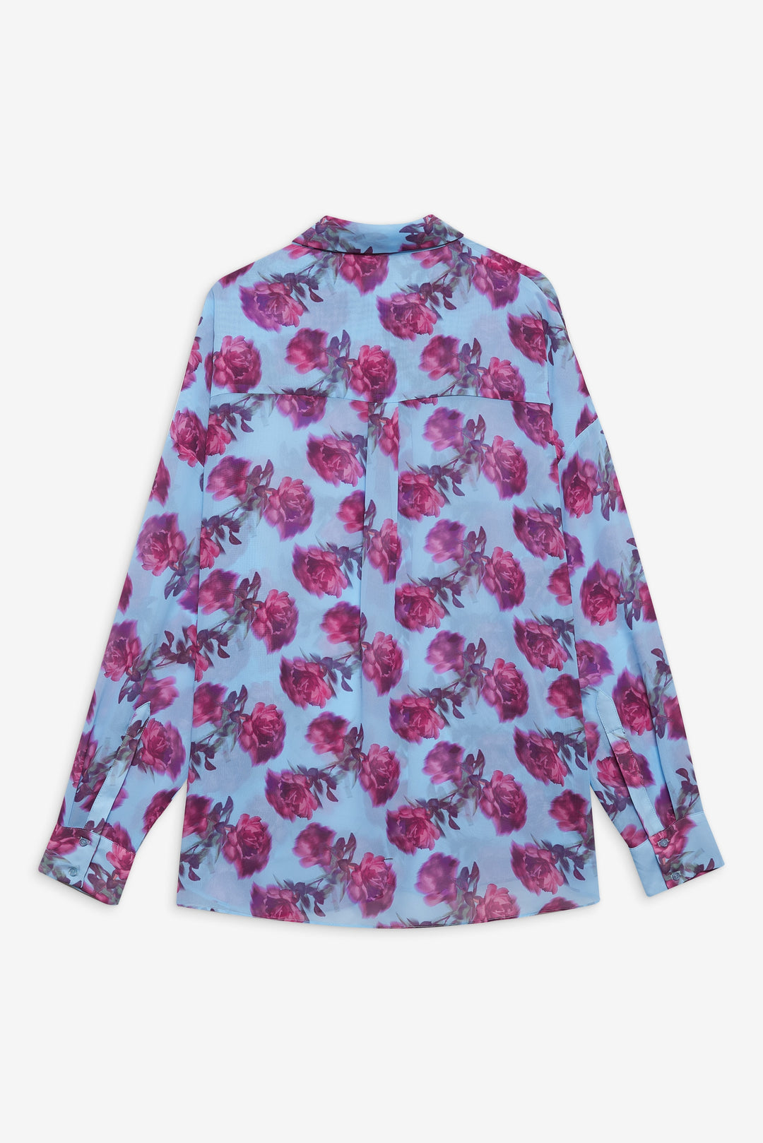 Floral Stems Button-Down Top - Blue | For Love and Lemons