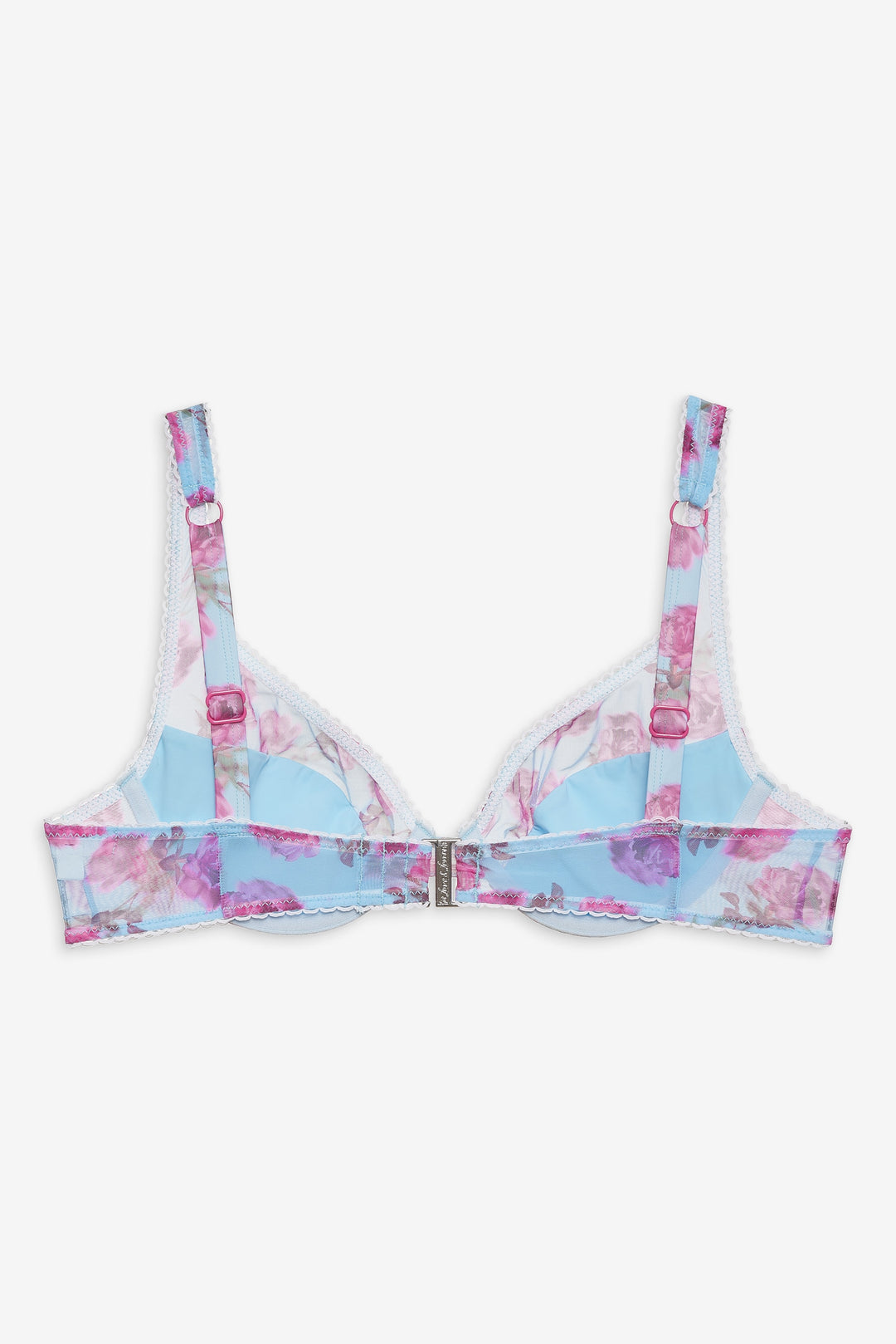 Floral Stems Underwire Bikini Top - Blue | For Love and Lemons