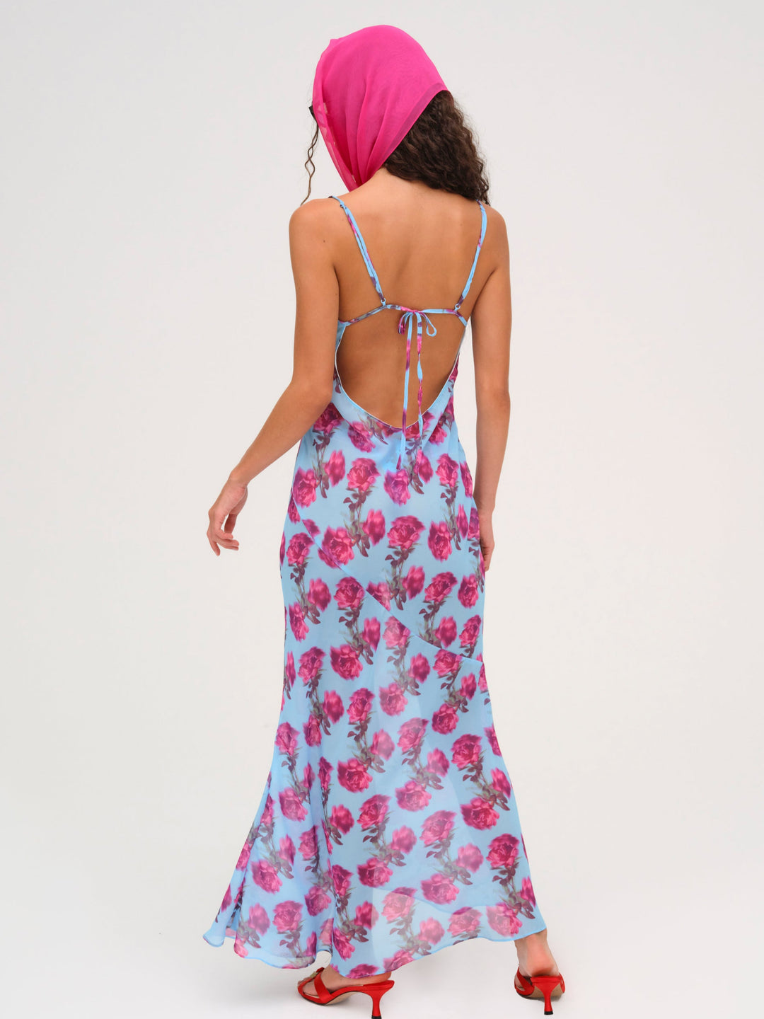 Marina Maxi Dress - Blue | For Love and Lemons