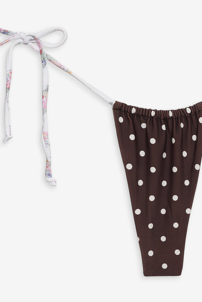 Bay Bikini Bottom - Chocolate | For Love and Lemons
