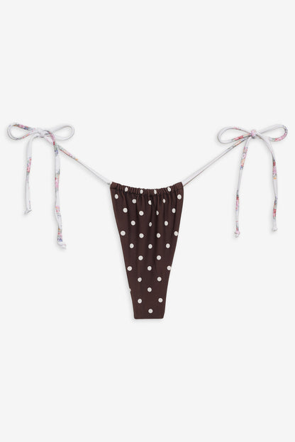 Bay Bikini Bottom - Chocolate | For Love and Lemons