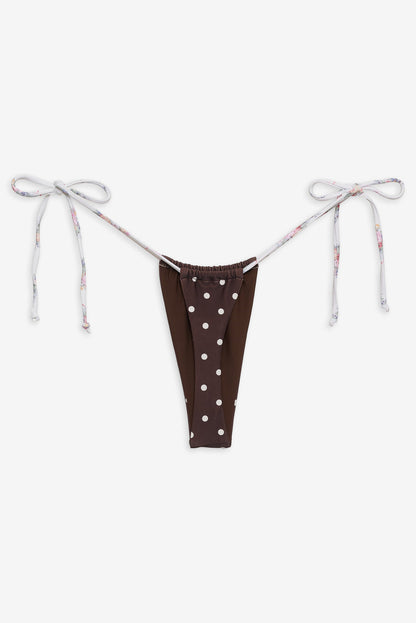 Bay Bikini Bottom - Chocolate | For Love and Lemons