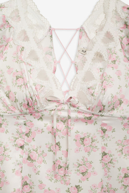 Naima Slip Dress - Pink | For Love and Lemons