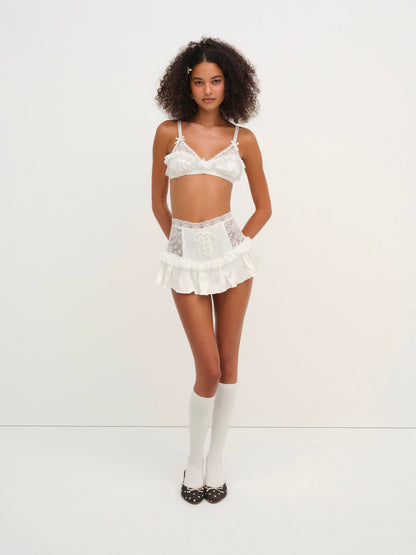 Lana Bralette - White | For Love and Lemons