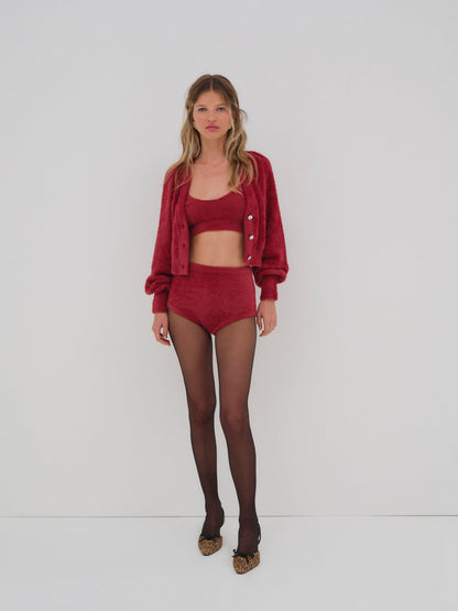 Fiona Cardigan - Red | For Love and Lemons