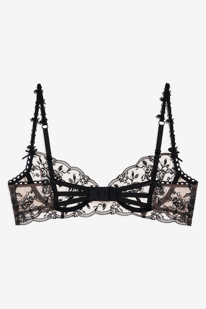 Sonia Underwire Bra - Black | For Love and Lemons