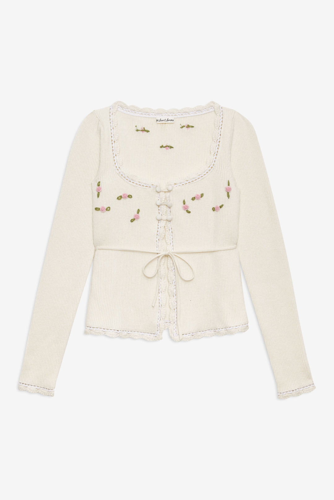 Pheobe Knit Top - Cream | For Love and Lemons