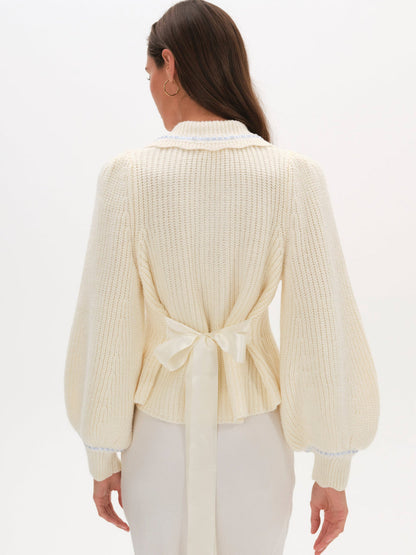 Jade Cardigan - Blue | For Love and Lemons