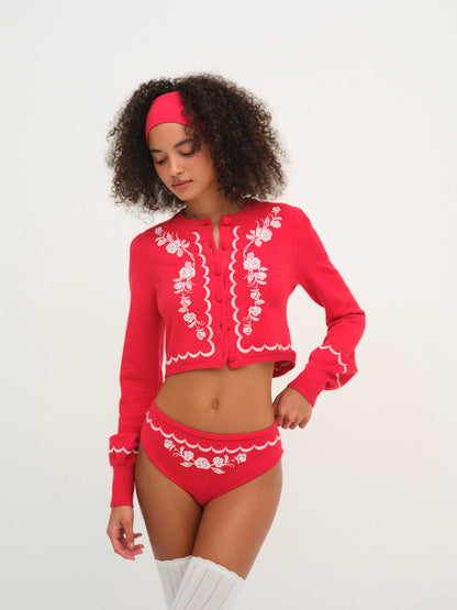 Josephina Panty - Red | For Love and Lemons
