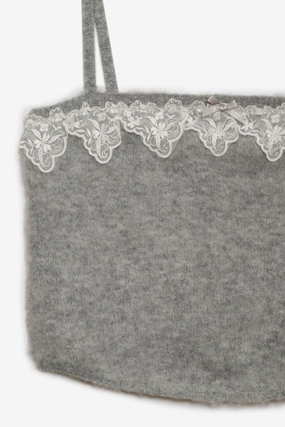 Arinah Tank - Grey | For Love and Lemons