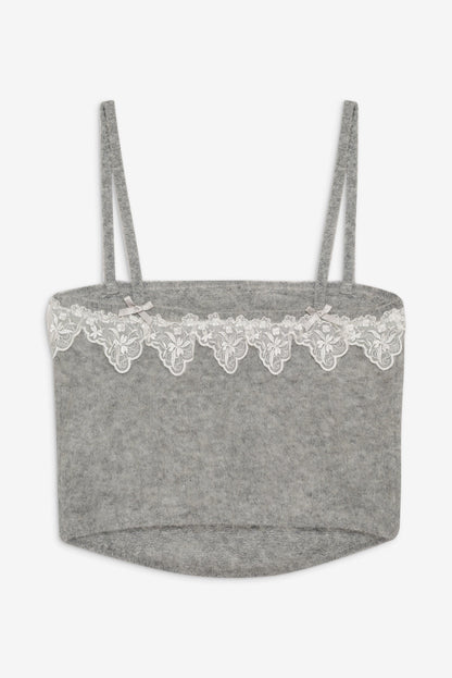 Arinah Tank - Grey | For Love and Lemons