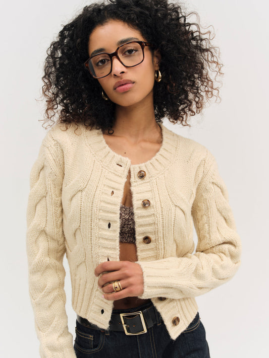 Regina Cardigan - Tan | For Love and Lemons