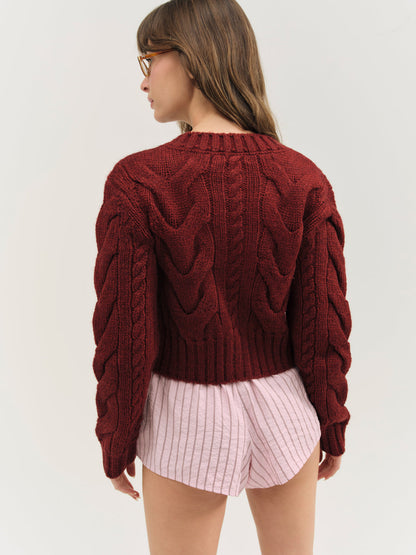 Regina Cardigan - Red | For Love and Lemons