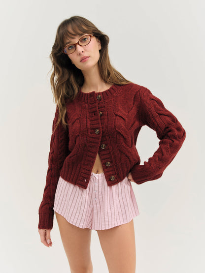 Regina Cardigan - Red | For Love and Lemons
