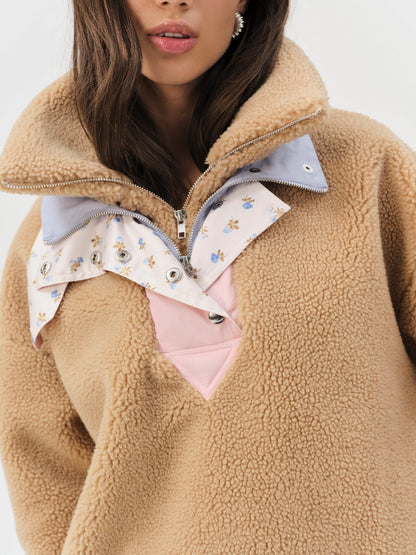 Caitlyn Pullover Sweater - CAMEL | For Love and Lemons