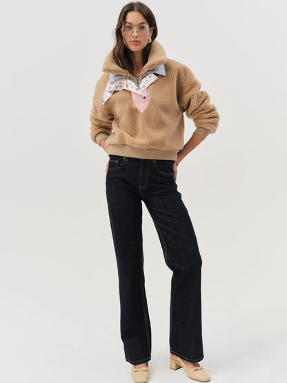 Caitlyn Pullover Sweater - CAMEL | For Love and Lemons