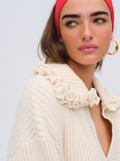 Rey Knit Tunic - Cream | For Love and Lemons