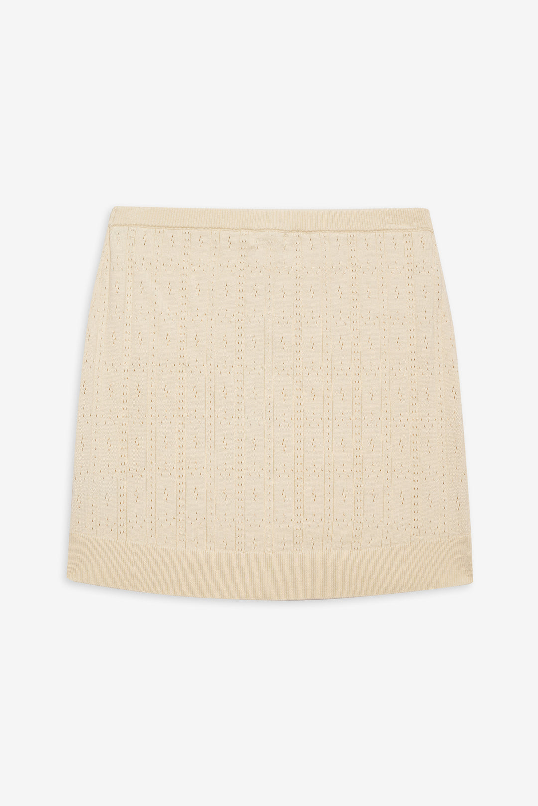 Daniela Knit Mini Skirt - Cream | For Love and Lemons