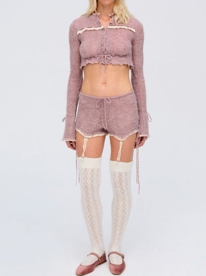 Liona Shorts - Pink | For Love and Lemons