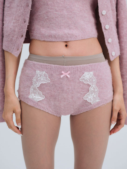 Arinah Boyshort - Pink | For Love and Lemons
